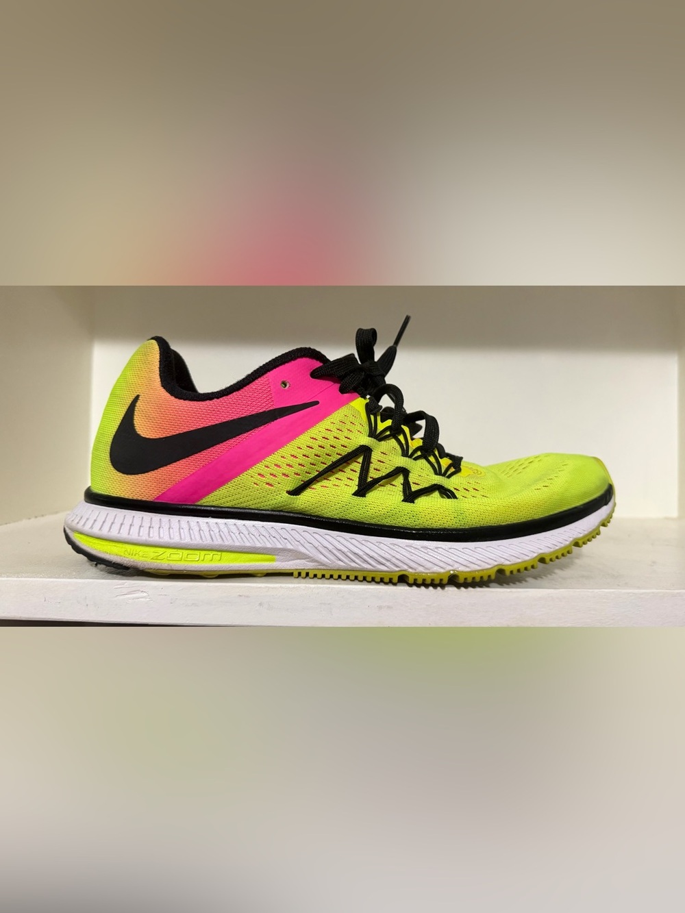 Nike  Running Shoe - Neon Yellow & Hot Pink